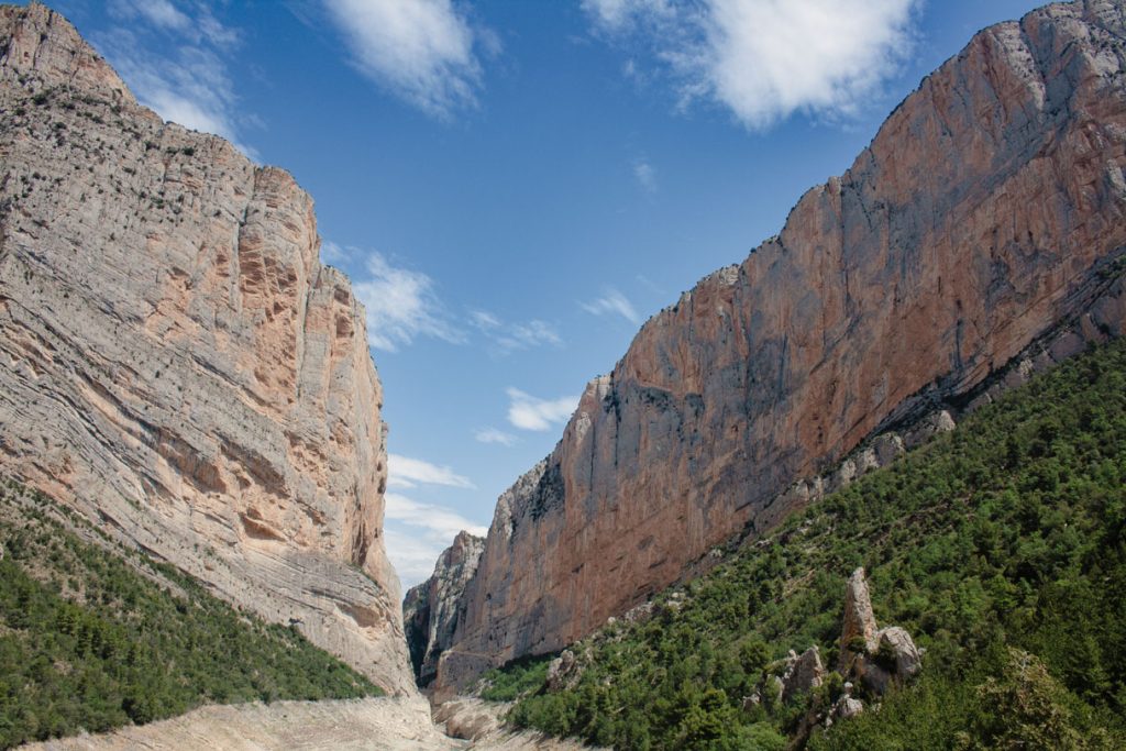 El Montsec y el Noguera Ribagorzana. Frontera entre Aragón y Cataluña